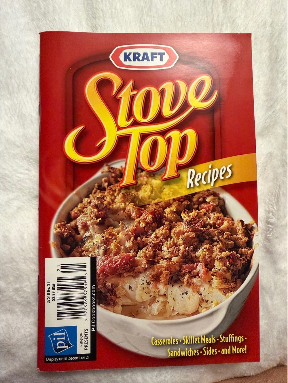 Kraft Stove Top Recipes Cookbook Magazine PIL